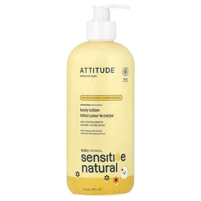 Baby Oatmeal Sensitive Natural Body Lotion Unscented