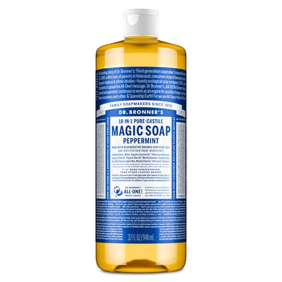 18-in-1 Pure-Castile Magic Soap Peppermint