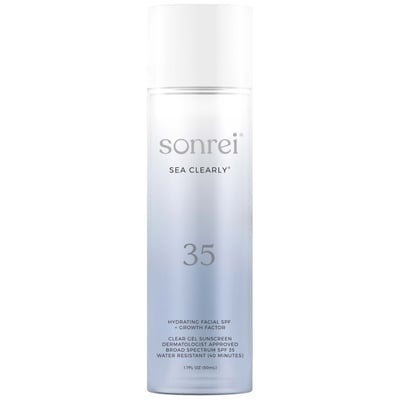 Sea Clearly Hydrating Facial SPF 35 + Growth Factor Clear Gel Sunscreen