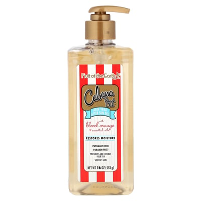 Cabana Beach Club™ Aloe Vera After Sun Gel with Blood Orange + Essential Oils