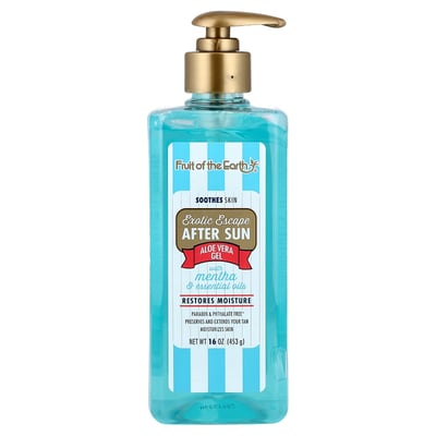 Exotic Escape After Sun Aloe Vera Gel with Mentha & Essential Oils