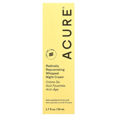 Radically Rejuvenating Whipped Night Cream For Fine Lines
