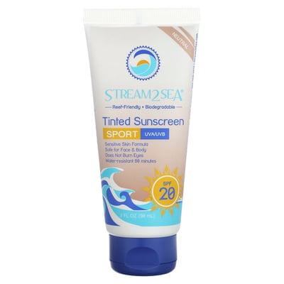 Tinted Sunscreen Sport SPF 20 Neutral Fragrance Free