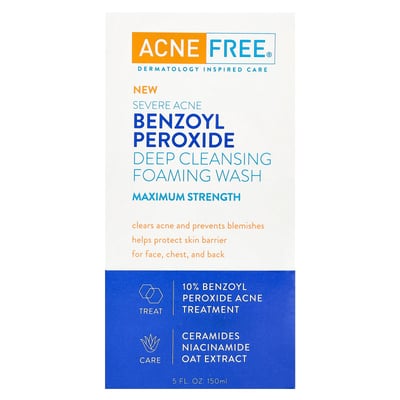 Severe Acne Deep Cleansing Foaming Wash Maximum Strength