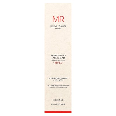 Maison Rouge Skincare Brightening Face Cream Refill