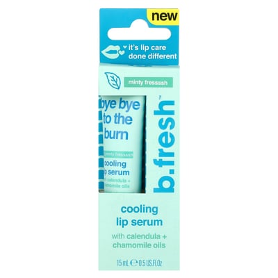 Bye Bye To The Burn Cooling Lip Serum Mint