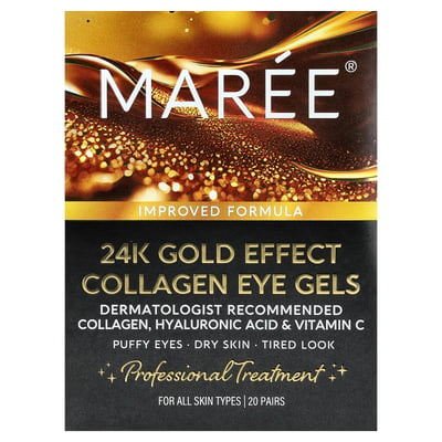 24k Gold Effect Collagen Eye Gels Golden Sunrise