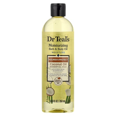 Moisturizing Bath & Body Oil Coconut Oil & Essential Oils