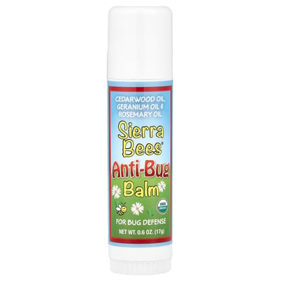 Anti-Bug Balm Stick Cedarwood Geranium & Rosemary Oil