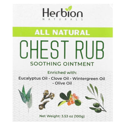 All Natural Chest Rub
