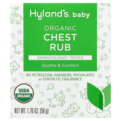 Baby Organic Chest Rub