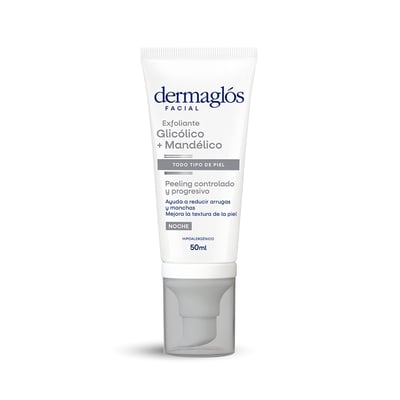 Exfoliante Facial Peeling Glicólico y Mandélico Dermaglós