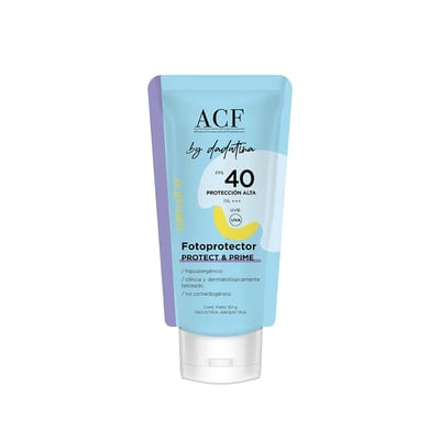 Fotoprotector Acf By Dadatina Uv Spf 40 Protect & Prime