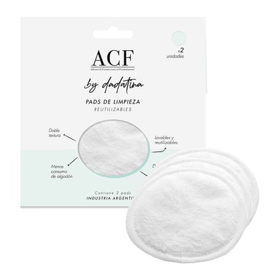 Pads de Limpieza Reutilizables Acf by Dadatina