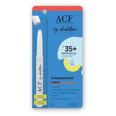 Protector Labial Acf by Dadatina Fps 35 Camuflaje
