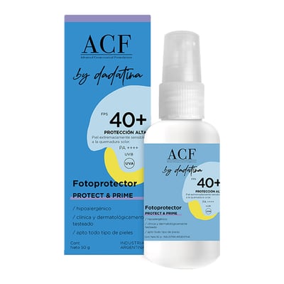 Protector Solar Acf by Dadatina Invisible Fps 40