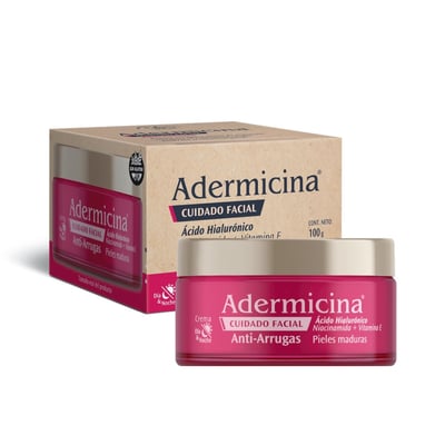 Crema Facial Adermicina Anti-Arrugas