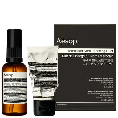 Moroccan Neroli Shaving Duet