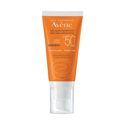 Protector Solar Avene SPF 50+ con Color en Crema