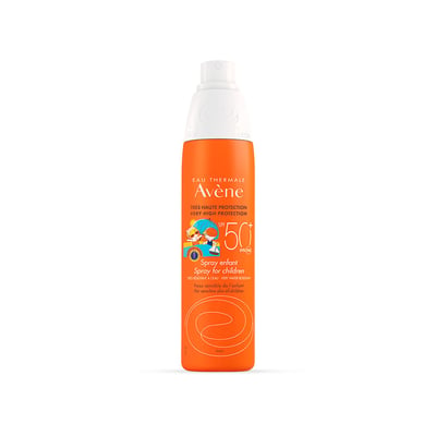 Protector Solar Avene Spray Especial Niños Fps 50