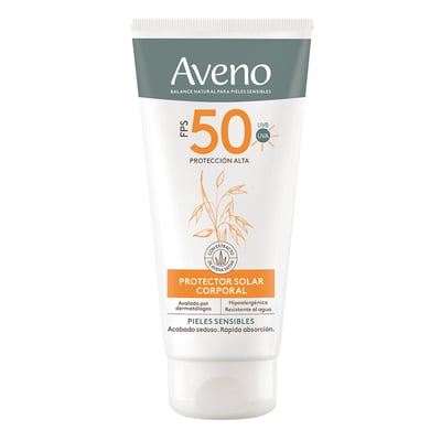 Protector Solar Aveno Emulsión Corporal Fps 50