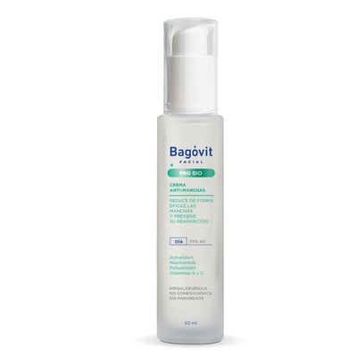 Crema Facial Bagóvit Pro Bio Anti-Manchas Fps 40