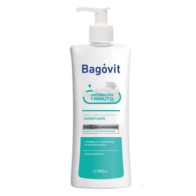Emulsión Bagóvit A Cuidados Cotidianos con Efecto Seda