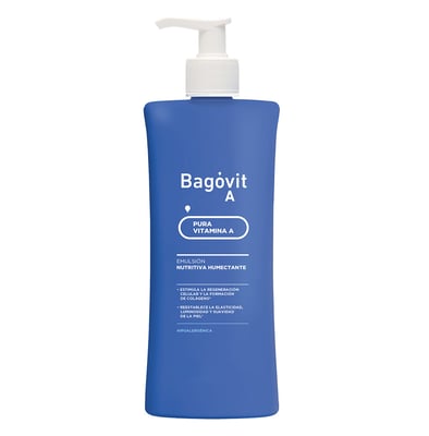 Emulsión Corporal Bagovit A Nutritiva Humectante