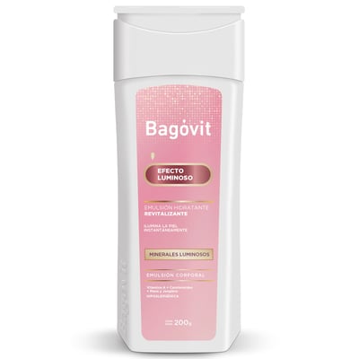Emulsión Corporal Hidratante Bagóvit Efecto Luminoso