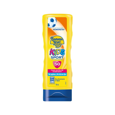 Protector Solar Banana Boat para Niños FPS 50