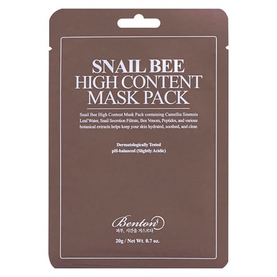 Snail Bee High Content Mask Pack