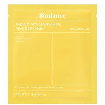 Radiant Vita Niacinamide Real Deep Mask (4 Pack)