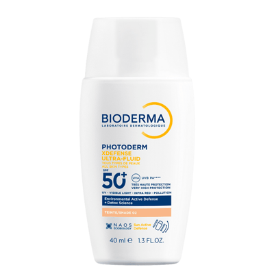 Protector Solar Bioderma Xdefense Ultrafluid Tono 2 Spf 50+