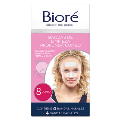 Bandas de Limpieza Profunda Bioré Combo