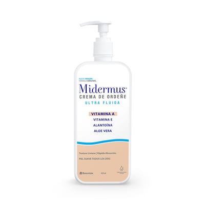 Crema de Ordeñe Midermus Vit A + Vit E + Asoc