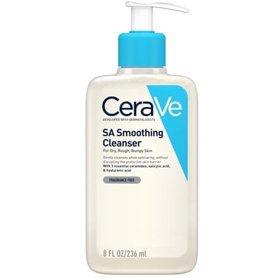 SA Smoothing Cleanser with Salicylic Acid for Dry, Rough & Bumpy Skin