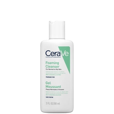 Travel Size Foaming Cleanser for Oily Skin