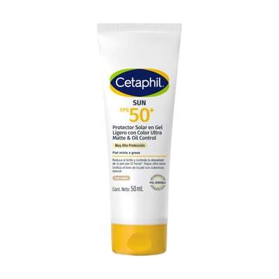 Protector Solar Cetaphil Sun Oil Control FPS 50 + Con Color