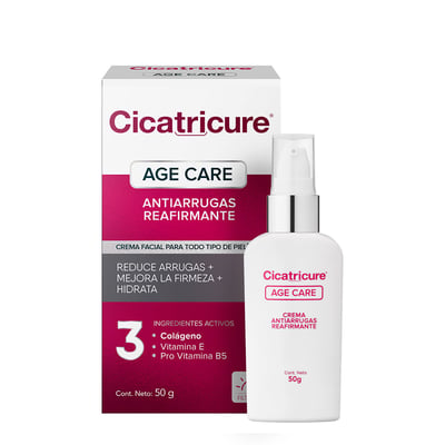 Crema Facial Cicatricure Age Care Reafirmante
