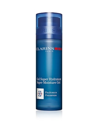 ClarinsMen Super Hydrating Moisturizer Cooling Gel, All Skin Types