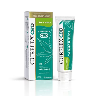 Crema Corporal Curflex CBD con Aroma
