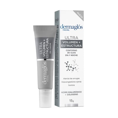 Contorno de Ojos Dermaglós Ultra Volumen y Estructura