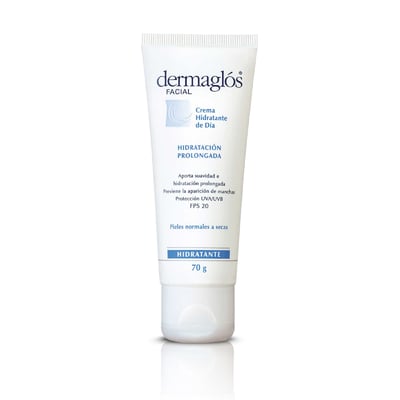 Crema Facial Dermaglós Hidratante de Día Fps 20