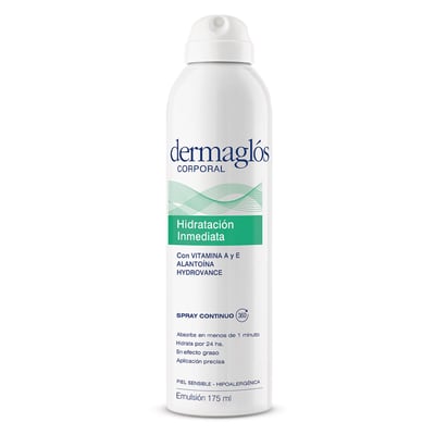 Crema Hidratante Corporal Dermaglós en Spray FPS20