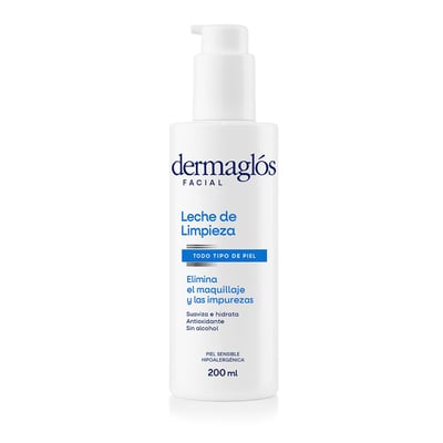 Leche Facial Dermaglós Limpieza Activa