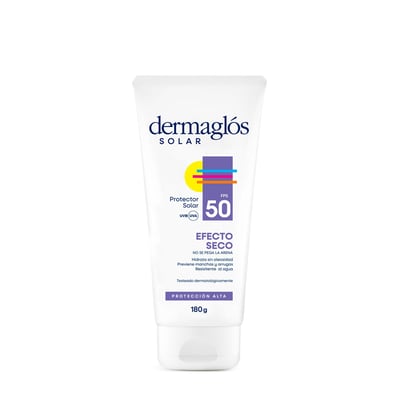 Protector Solar Dermaglós Efecto Seco en Crema Fps 50