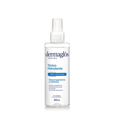 Tónico Facial Dermaglós Hidratante Descongestivo