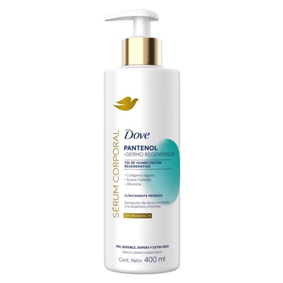 Sérum Corporal Dove Piel Sensible Pantenol