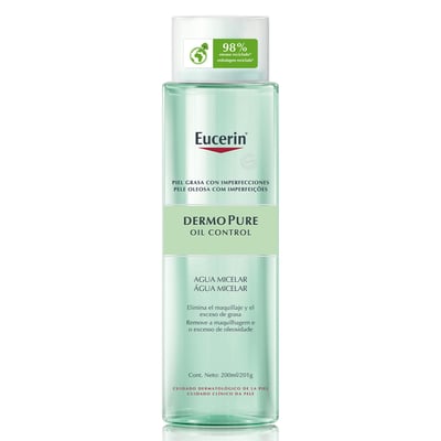 Agua Micelar Eucerin DermoPure Oil Control para Piel Grasa
