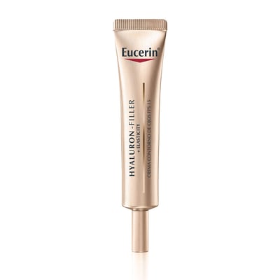 Contornos de Ojos Antiedad Eucerin Hyaluron Filler + Elasticity Fps 15